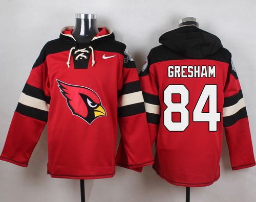 Nike Cardinals #84 Jermaine Gresham Red Player Pullover NFL Hoodie
